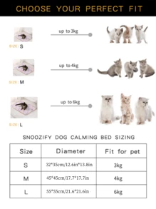 1pc Cat Double-Sided Hanging Bed With Plush Warm Cushion - Multicolor - View 7