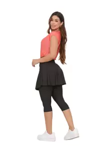 Women Outdoor Leggings - Black - View 5