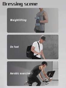 2 件符合人体工程学的防滑健身手套，经典拼布设计，透气，完美贴合手指，适合举重、骑自行车、健身房、户外训练