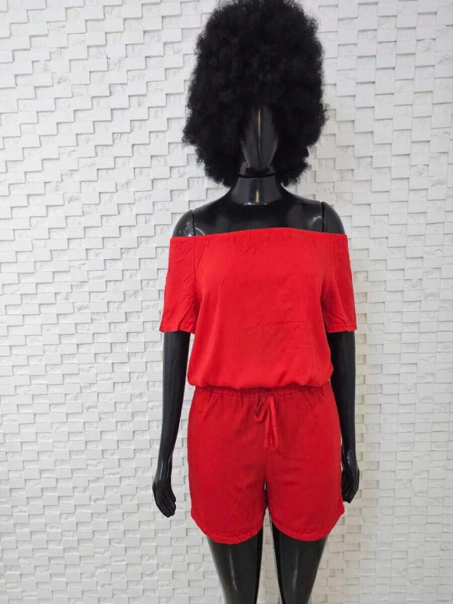Women Two-piece Outfits - Đỏ - Xem 1