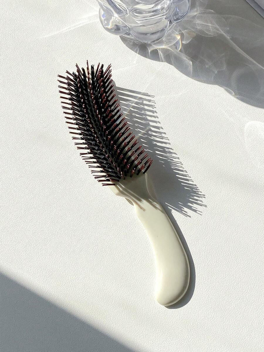 Cepillo Para Peinar El Cabello Para Dar Volumen, Peinar Hacia Atrás Y Crear Peinados Recogidos, En Forma De S - Multicolor - Ver 1