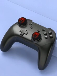 Luminous Silicone Controller Joystick Grip Cover Cap Protector For PS4/ - Black and Red - View 1