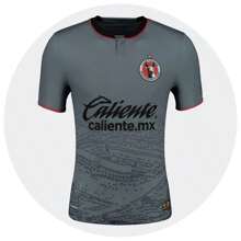 Xolos Tijuana Gray Jersey T-Shirt + Adult Soccer Shorts - Grey - View 1