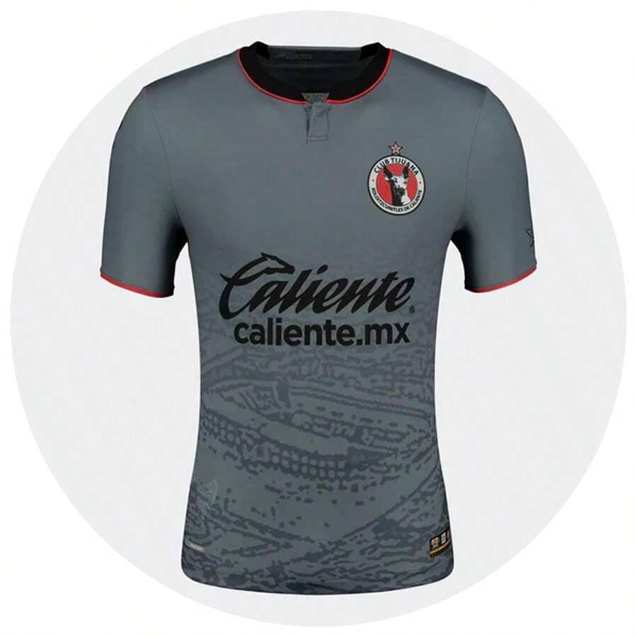 Xolos Tijuana Gray Jersey T-Shirt + Adult Soccer Shorts - Grey - View 1