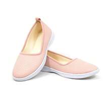 Women Wedge Sneakers - 乾枯玫瑰色 - 查看 2