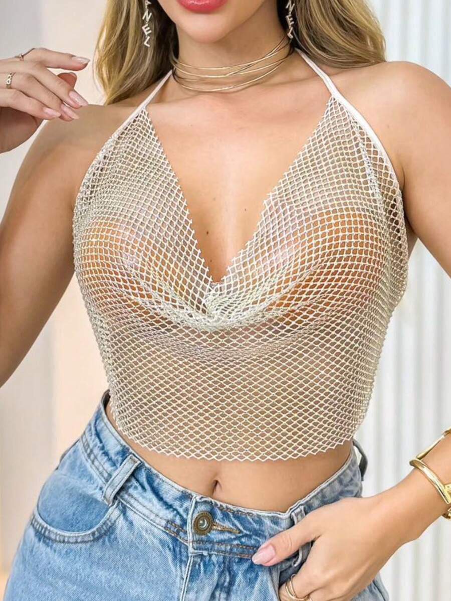 Women Tops - Bạc - Xem 1