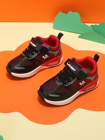 Bebis Liten Barn Andas Luftkudde Sneakers Unisex Nät Lätt Lätt Casual Sport Lätt Idrott Tennis Löpning Skola Träningsskor För Pojkar Tjejer