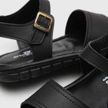 Ortopasso Kids Flat Sandals - 黑色 - 查看 5