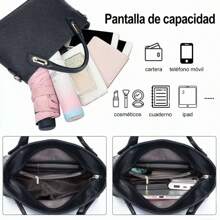 Women Bag Sets - Black - View 2