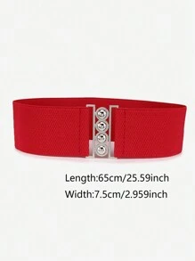 1 条复古弹力腰带 女童配饰 50 年代护士腰带 适合女孩和青少年