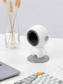 太空人形無線音箱,迷你便攜,音質好,低頻喇叭,也可用作桌面或家居裝飾 - 玫瑰紅 - 查看 4