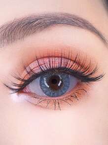 5對混合風格自粘式假睫毛,免膠可重複使用,自然捲翹持久效果 - 黑色 - 查看 7