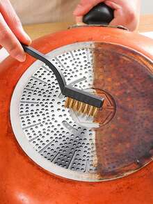 3入組多功能清潔刷套裝,適用於瓦斯爐、抽油煙機和濾網 - 彩色 - 查看 6