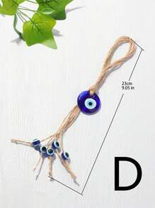 2pcs/Set Evil Eye Design Wall Hanging, Polyresin Hanging Decoration For Home Decor,Home Decor ,Room Decor,Wall Decor Gifts Birthday Graduation