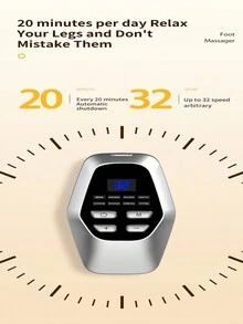 1 piece rechargeable new high-end intelligent foot massage machine foot mat foot massage machine portable foot massage machine, 8 modes and 32 stalls can be sent to relatives and friends leaders high-end gifts