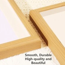 1pc Diy Newborn Baby Hand & Foot Print Frame With Umbilical Cord & Hair Storage Compartment, Soft Clay, Multiple Sizes For Newborn Gift & Memory Keeping Baby Shower Easter Gift Things For Girls/Boys - log color - View 9