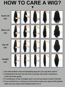 Tóc giả 13*3 sóng sâu màu tím ombre đến đỏ hồng, tóc giả tổng hợp cao cấp xoăn dài siêu dài, tóc giả ren phía trước hoàn hảo tự nhiên, tóc giả ren HD, tóc giả cosplay hàng ngày bằng sợi chịu nhiệt độ cao, tóc giả mật độ cao 150%, thời trang và đa năng, có thể buộc thành đuôi ngựa & 1 mũ trùm tóc giả - Nhiều màu - Xem 11