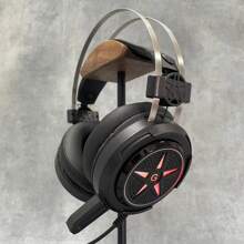 7.1 Channel 3.5mm/usb Led Gaming Headset With Microphone, Over-ear Headphones For Pc/phone/online Courses - Black - View 11