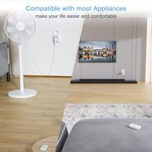 TESSAN Electrical Sockets & Plugs Adaptors - Grey - View 5