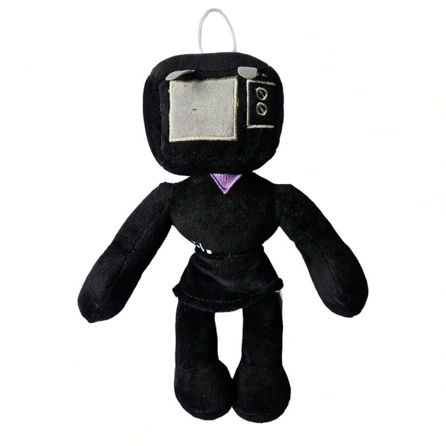 peluche tv woman skibidi - Negro - Ver 1
