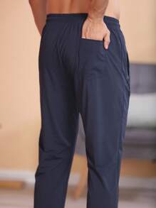 Men Pants - Màu xanh hải quân - Xem 6