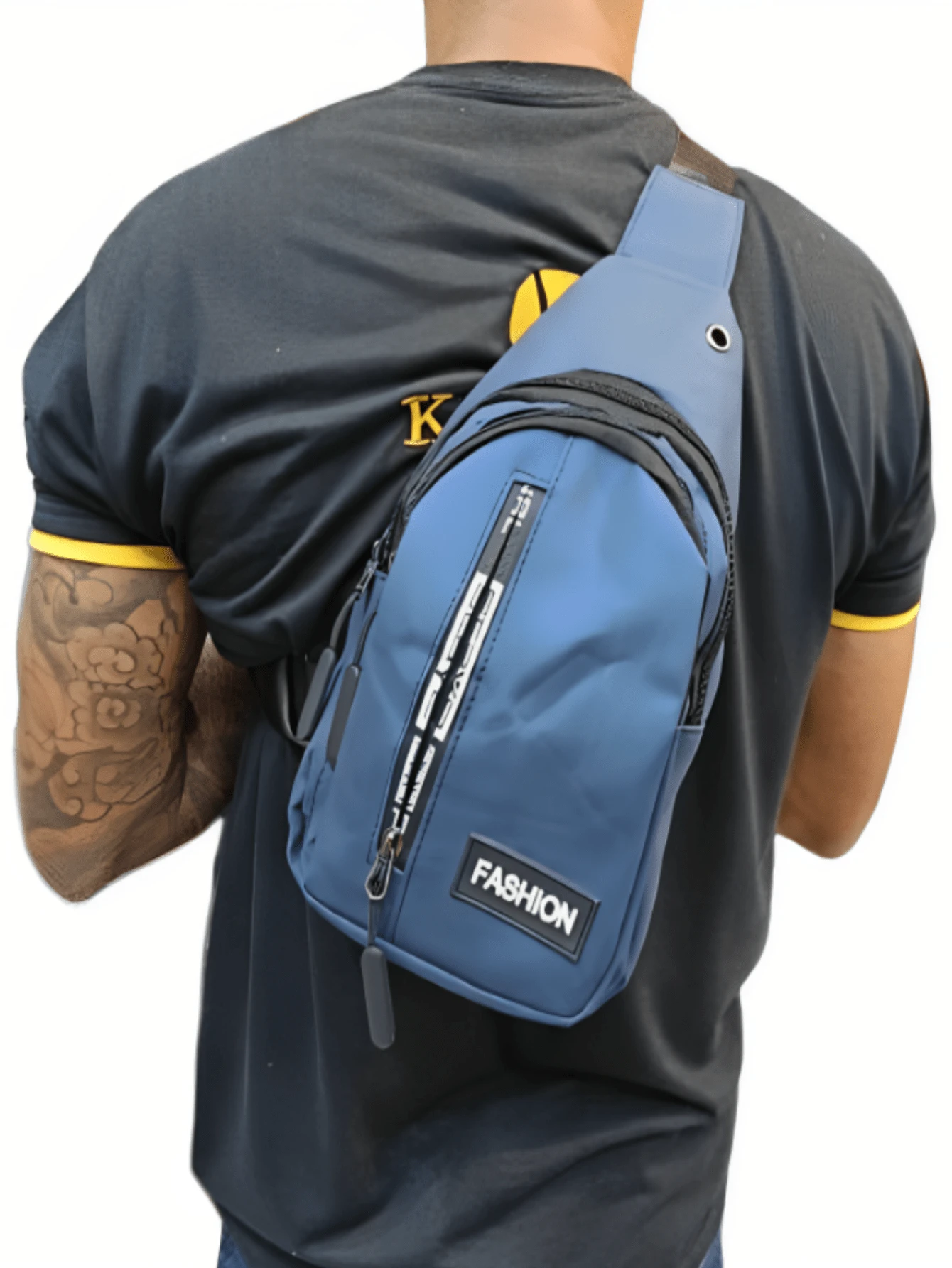 Men Waist Bags - 藏蓝色 - 查看 1