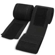 Straps + Vendas Para Rodillas Pack Gym - Negro - Ver 7