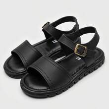 Ortopasso Kids Flat Sandals - 黑色 - 查看 1