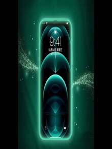 Mica   Cristal Fluorescente Celular Varias Marcas & Modelos Mica Neon De Cristal Protector - Verde - Ver 9