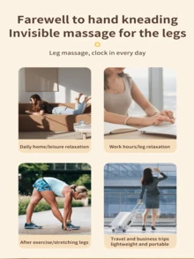 1 piece rechargeable new high-end intelligent foot massage machine foot mat foot massage machine portable foot massage machine, 8 modes and 32 stalls can be sent to relatives and friends leaders high-end gifts