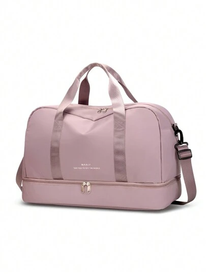  Baila Morena Bolsa baú esportiva nylon resistente à água capacidade grande de mão de ombro alça transversal ajustável porta tênis bolso impermeável