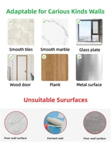 1 件不锈钢厕纸架，简约免打孔壁挂式厕纸架，适用于浴室浴室装饰秋季装饰 - 黑色 - 查看 8