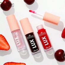 LLP 1 件裝水果口味唇油光澤唇彩保濕豐盈唇部護理
