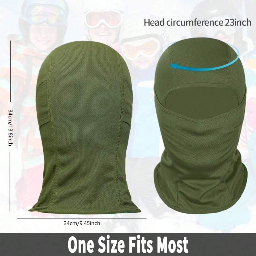Ski Mask Balaclava Full Face Mask For Men Women, Windproof Balaclava