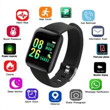 1pc New Packaging Smart Watch Bracelet With Heart Rate Monitor, Sleep Monitor, Sports Tracker, Calorie Counter, Alarm, Personalized Dial And More Function For All-day Fitness Information And Advice - Black - View 11