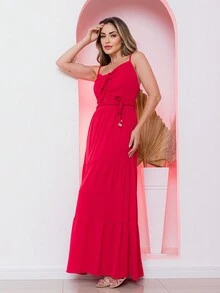 Women Dresses - Đỏ - Xem 2