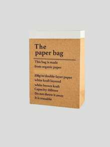1 Pack Dried Flower Packaging Bag English Hug Bag Holiday Gift Box Bouquet Bag - Ginger - View 1