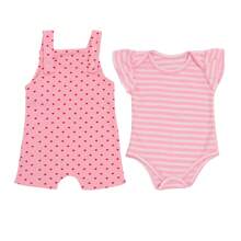 Baby Girls Sets - Màu Hồng baby - Xem 2