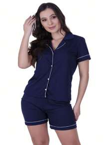 Women Pajama Sets - Multicolor - View 3