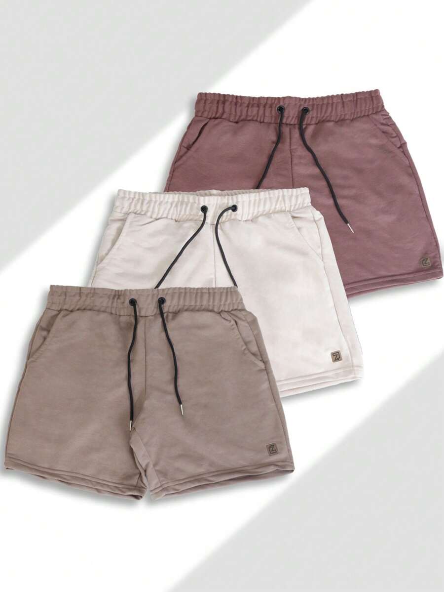 Men Shorts - 深灰色 - 查看 1