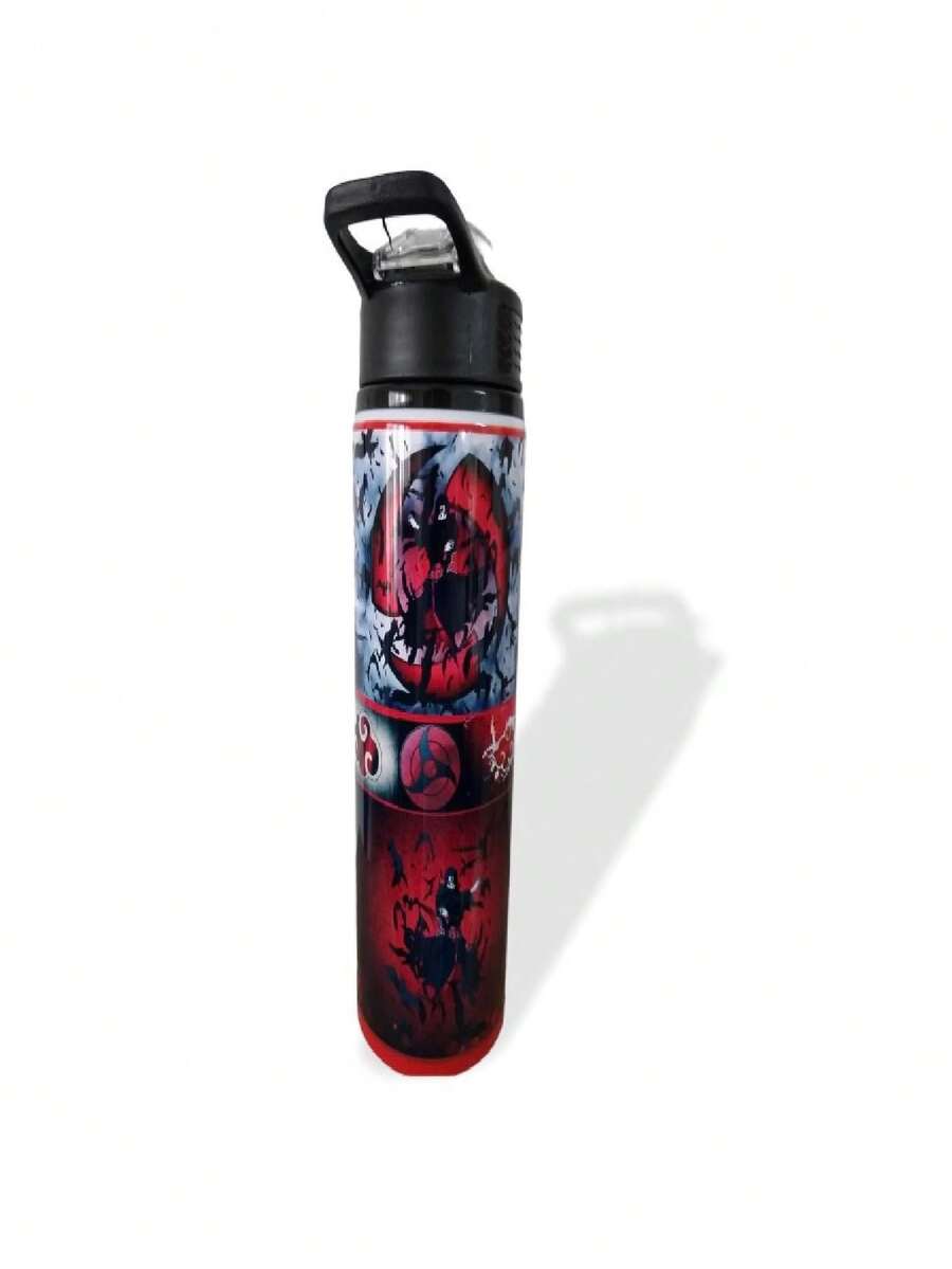 Botella para Agua, capacidad 750 ml, estampado: Anime, Akatsuki - Blanco - Ver 1