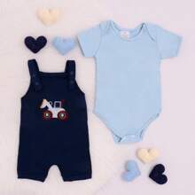 Baby Boys Sets - Màu xanh nhạt - Xem 2