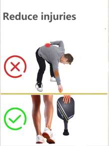 2pcs Rubber Black Tennis Ball Pick Up Hopper For Pickleball Paddle - Black - View 5