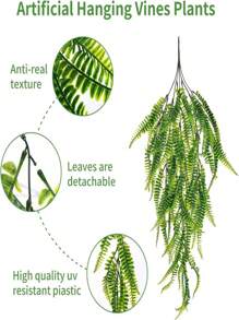 1 Bouquet De Feuilles Tropicales Artificielles, Branches D'arbre Artificielles Avec Fleurs En Plastique, Plantes À Feuillage Réaliste