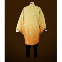 Halloween Costumes Kimetsu No Yaiba Cosplay Costume Japanese Anime Drama Performance Clothing Men's And Women's Clothing - Yellow - View 10