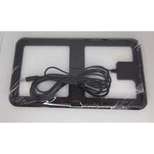 Kit solar camping, luz de emergencia con panel solar, luz solar portátil con foco, MR-8080, luz solar de emergencia - Negro - Ver 8