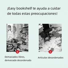 Estante de Almacenamiento Tridimensional, Estantería de Almacenamiento con respaldo de tela,estantería,gabinete de refrigerios,taquillas multifuncionales,aplicaciones multiescenario - Gris - Ver 7