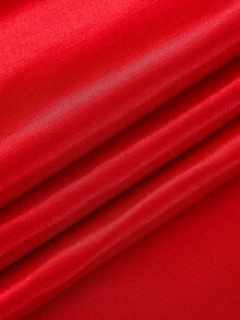 1入桌布,傢俱保護紅色純色款式,適用於會議桌、餐桌、寫字桌,矩形現代簡約野餐桌布藝術桌布 - 紅色 - 查看 10