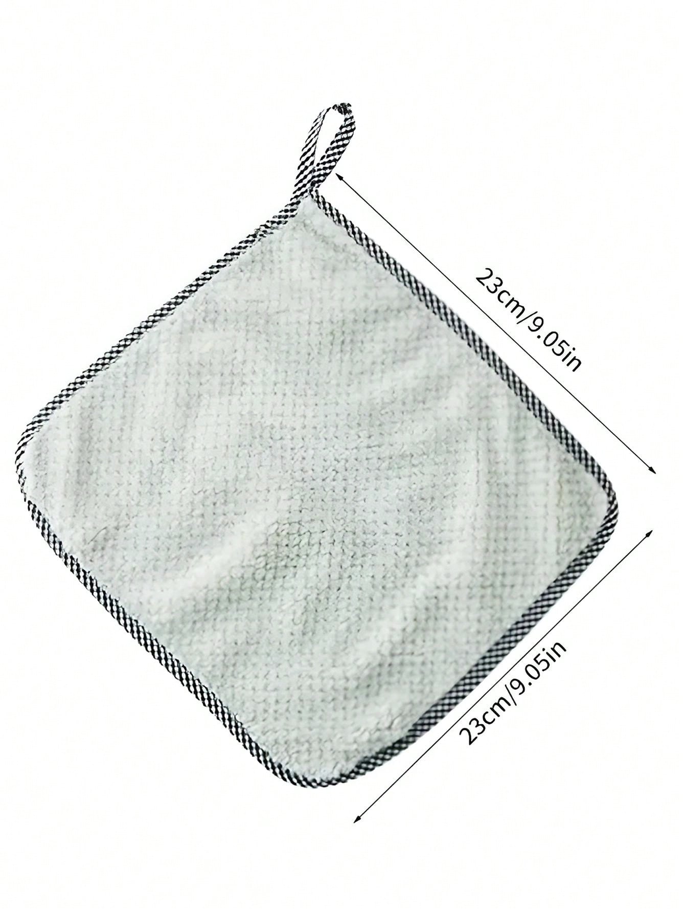 5pcs/10pcs Pineapple Grid Pattern Cloth, Hanging Cloth, Kitchen