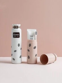 1pc Plastic Candy Shaped Toothbrush Holder, Portable And Dust-proof For Travel, Toothbrush Organizer - Multicolor - View 1